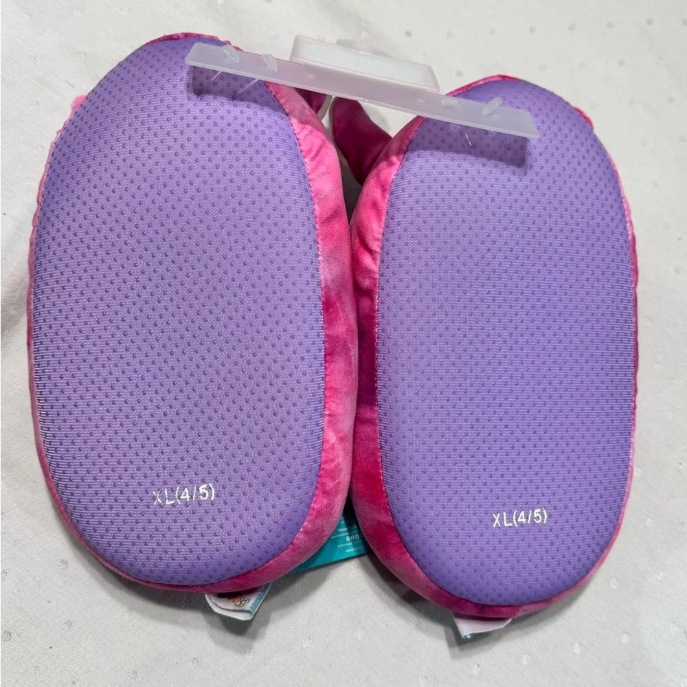 Squishmallow Pink Unicorn Slippers 4/5